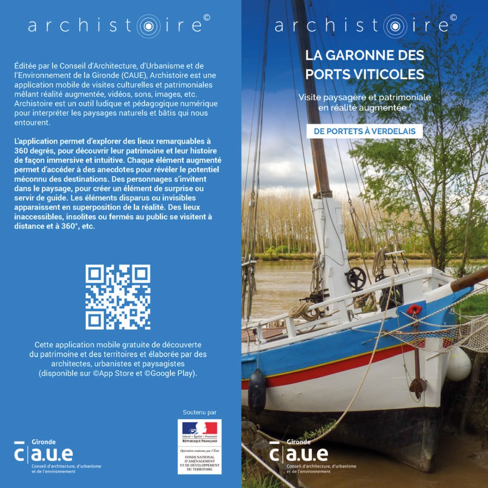 Dépliant La Garonne des ports viticoles