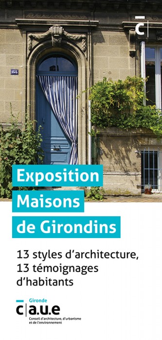 Plaquette exposition Maisons de Girondins