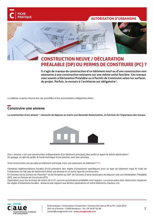 Construction neuve 2020