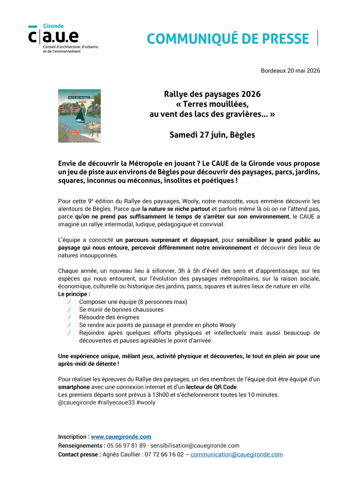 CP Rallye des paysages 2026